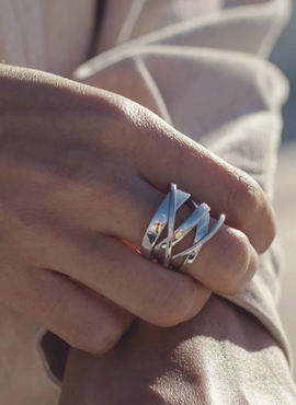 Lineargent - Ring