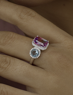 Lineargent - Ring