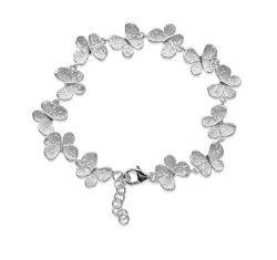 Catwalk Exclusive - Armband Stardust Butterfly Rhodinerat Silver