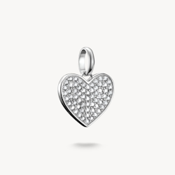 Thomas Sabo - PAVÉ-HJÄRTA CONNECT SILVER
