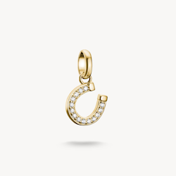 Thomas Sabo - HÄSTSKO MED STENAR CONNECT GULDPLÄTERAD