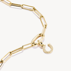 Thomas Sabo - HÄSTSKO MED STENAR CONNECT GULDPLÄTERAD