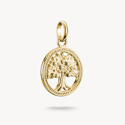 Thomas Sabo - LIVETS TRÄD MED STENAR CONNECT GULDPLÄTERAD