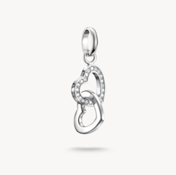 Thomas Sabo - SAMMANFLÄTADE HJÄRTAN CONNECT SILVER