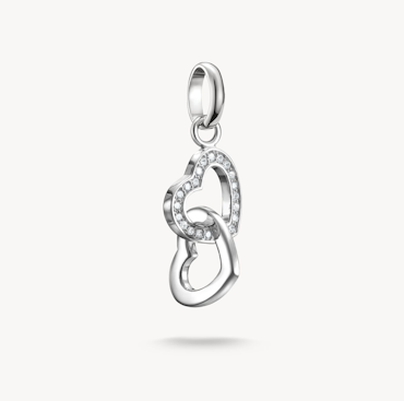 Thomas Sabo - SAMMANFLÄTADE HJÄRTAN CONNECT SILVER