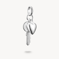 Thomas Sabo - NYCKEL MED HJÄRTA CONNECT SILVER