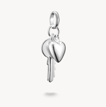 Thomas Sabo - NYCKEL MED HJÄRTA CONNECT SILVER