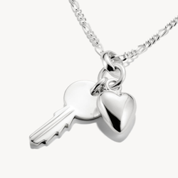 Thomas Sabo - NYCKEL MED HJÄRTA CONNECT SILVER