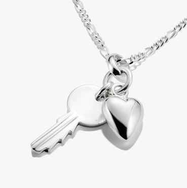 Thomas Sabo - NYCKEL MED HJÄRTA CONNECT SILVER