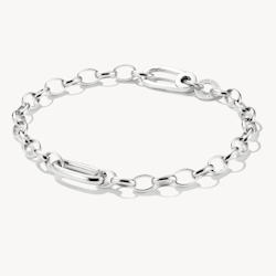 Thomas Sabo - ARMBAND MED EN CONNECT-LINK SILVER