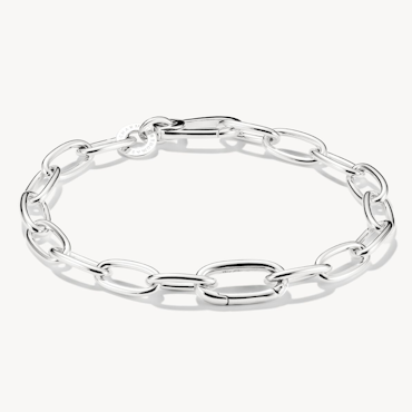 Thomas Sabo - ARMBAND MED EN CONNECT-LINK SILVER
