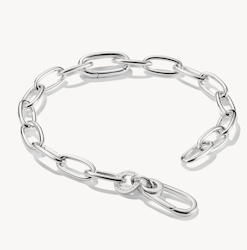 Thomas Sabo - ARMBAND MED EN CONNECT-LINK SILVER