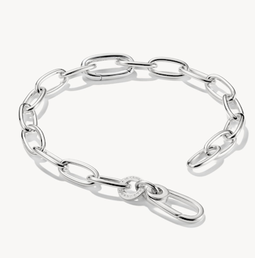 Thomas Sabo - ARMBAND MED EN CONNECT-LINK SILVER