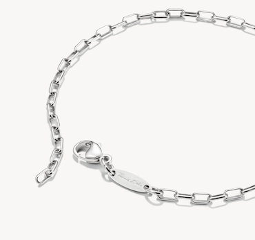 Thomas Sabo - ARMBAND PAPERCLIP SILVER