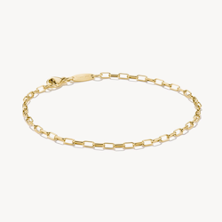 Thomas Sabo - ARMBAND PAPERCLIP GULDPLÄTERAD
