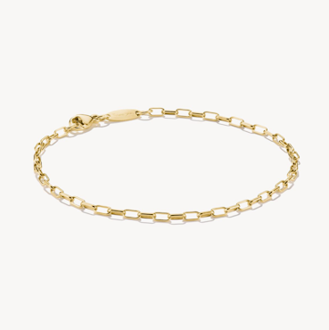 Thomas Sabo - ARMBAND PAPERCLIP GULDPLÄTERAD