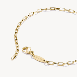 Thomas Sabo - ARMBAND PAPERCLIP GULDPLÄTERAD