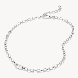 Thomas Sabo - HALSBAND MED EN CONNECT-LINK SILVER
