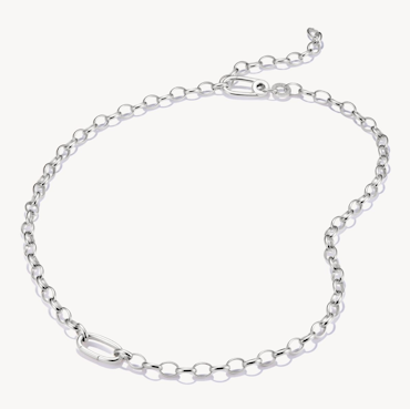 Thomas Sabo - HALSBAND MED EN CONNECT-LINK SILVER