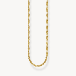 Thomas Sabo - GULDPLÄTERAT SINGAPORE HALSBAND TJOCKLEK 1,70 MM