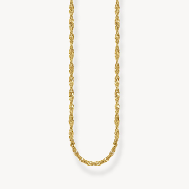 Thomas Sabo - GULDPLÄTERAT SINGAPORE HALSBAND TJOCKLEK 1,70 MM