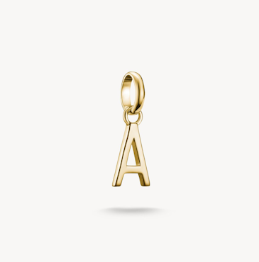 Thomas Sabo - BOKSTAV CONNECT GULDPLÄTERAD