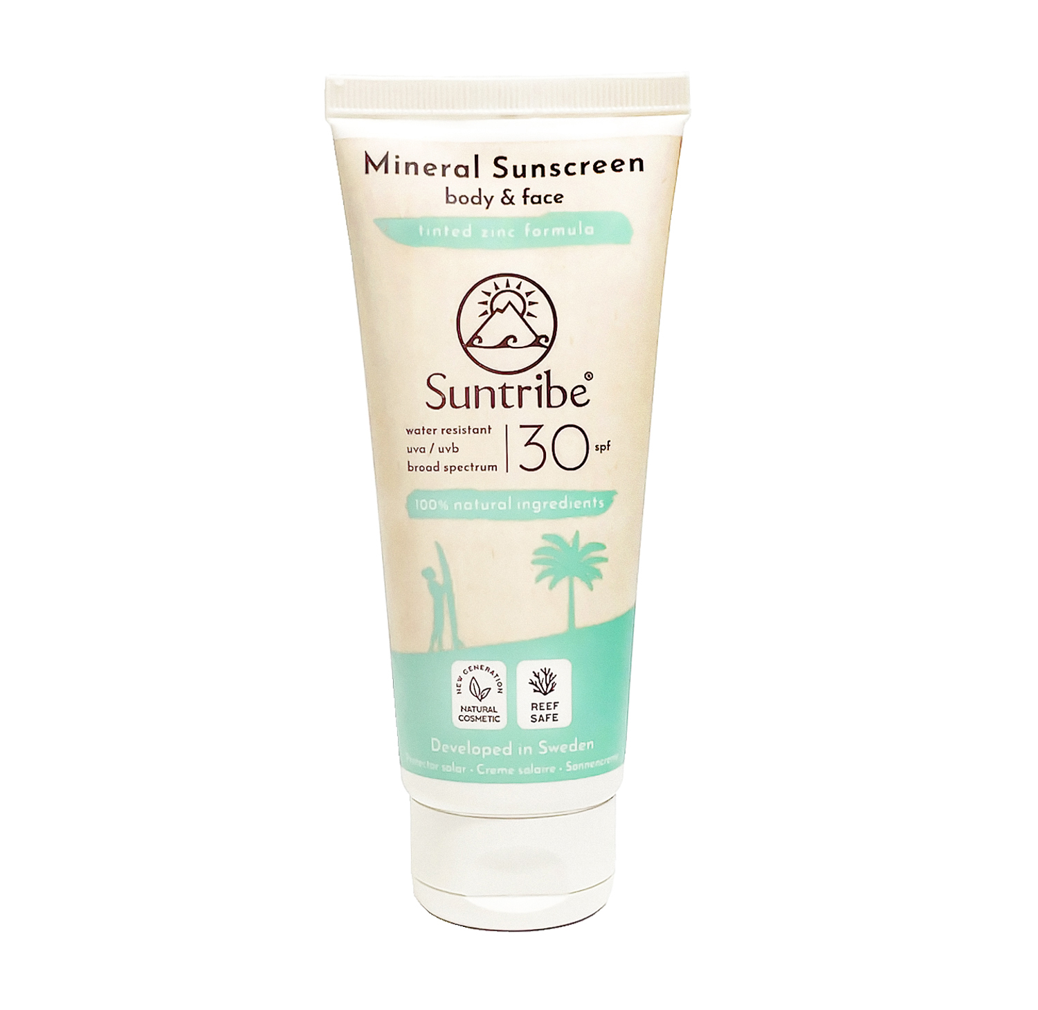 Suntribe Mineral Sunscreen Body & Face, SPF 30, 100 ml