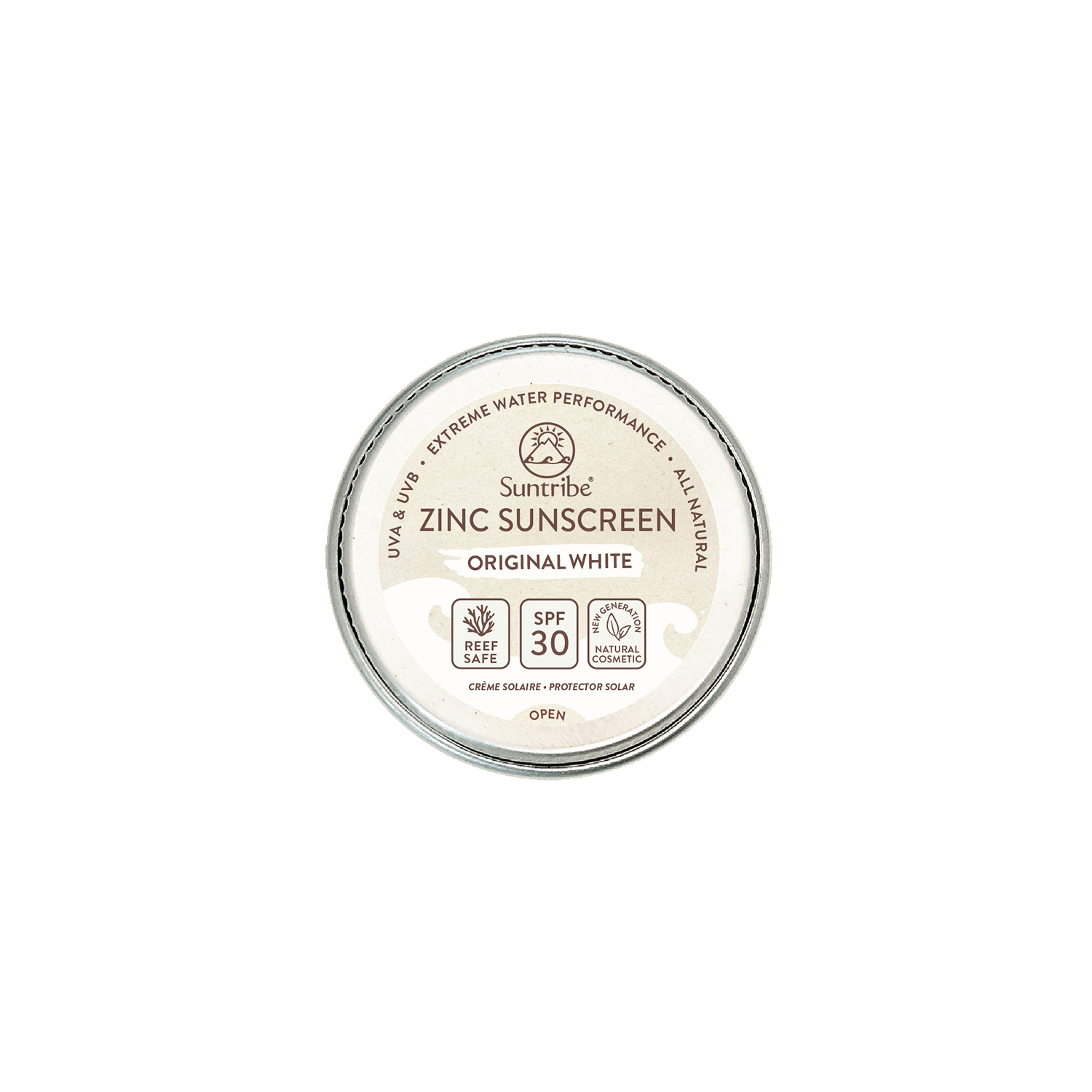 Zinc Sunscreen Mini Face & Sport SPF 30 - Original White, 15 g