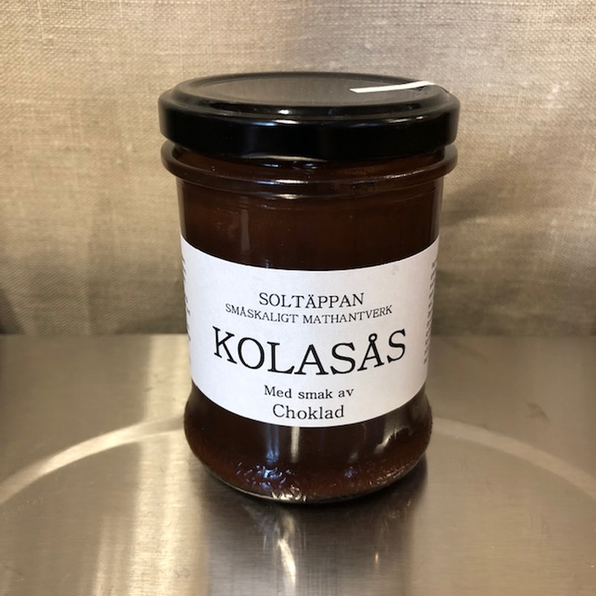 Soltäppans Kolasås, 220g - Finns i flera smaker