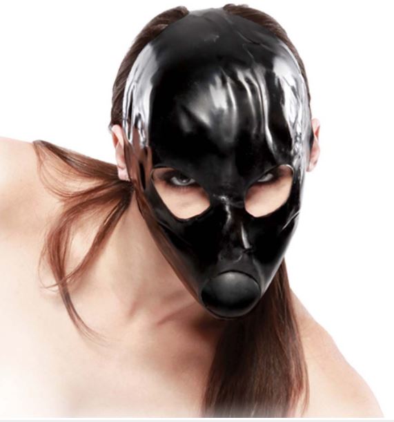 Latex Ball Gag Mask
