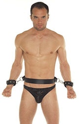 Leather Bondage Cuff Restraints - M/L