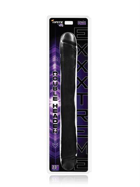 Exxxtreme Double Header Dong  - Black