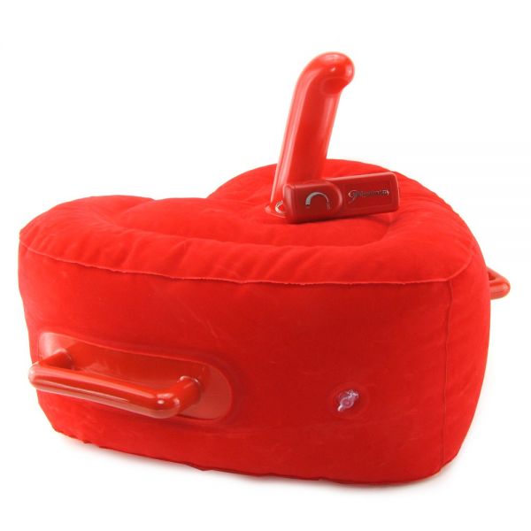 Inflatable Lover's Hot Seat - Red