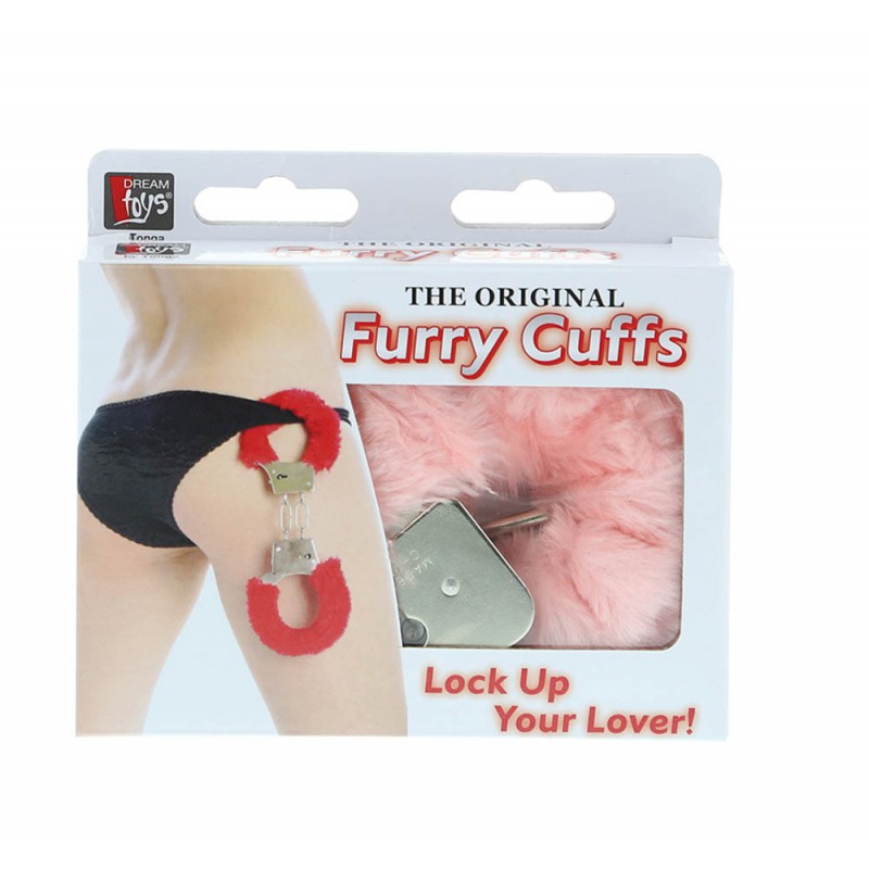 Metal Handcuff with Plush  - Pink