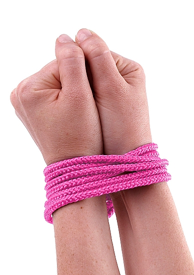 Mini Silk Rope - Pink