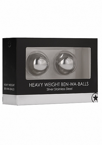Heavy Weight Ben-Wa-Balls - Silver