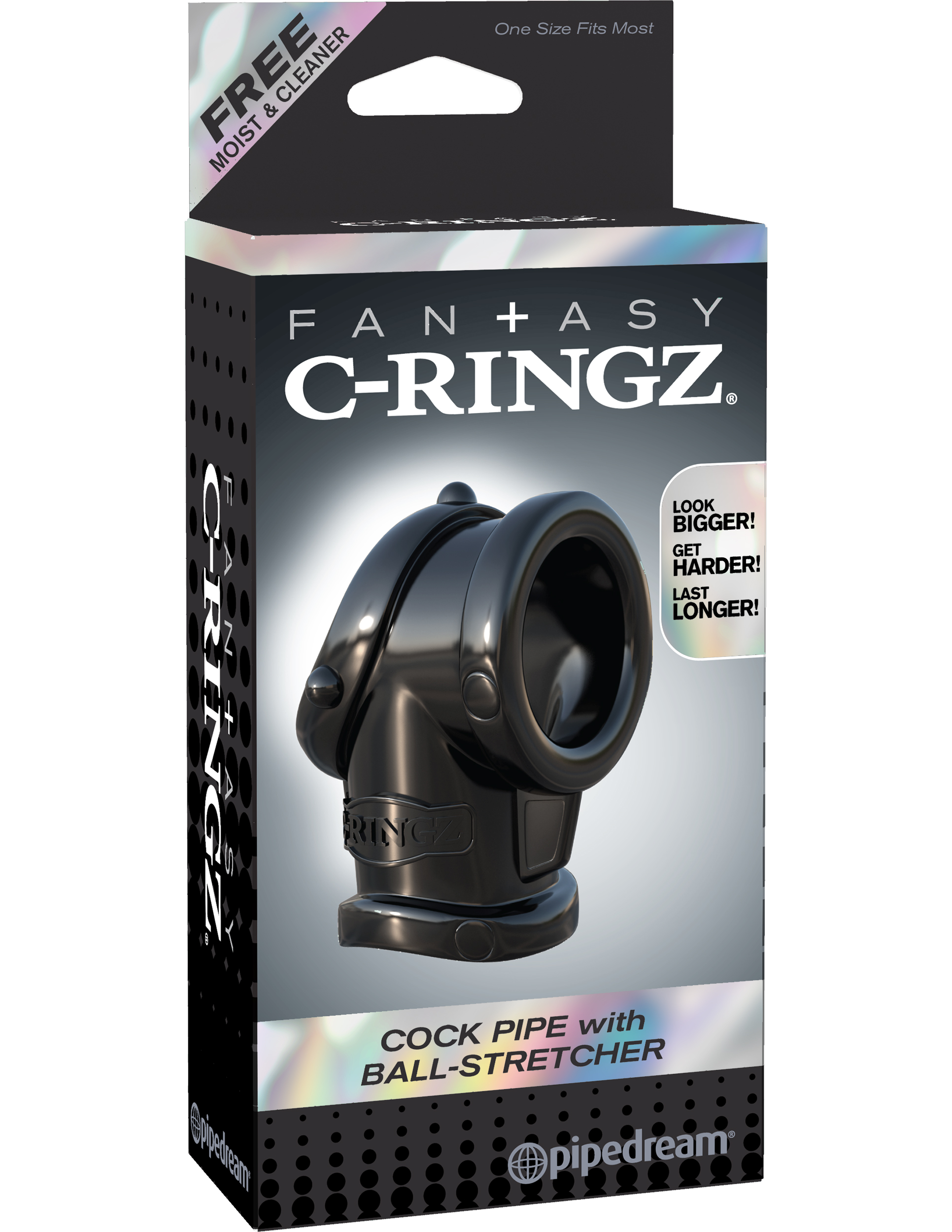 C-Ringz - Cock Pipe with Ball-Stretcher