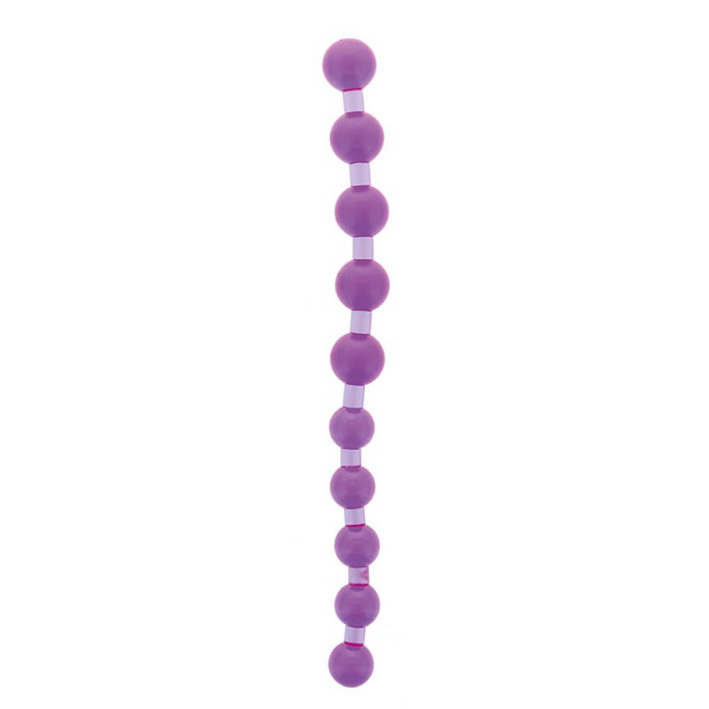 Jumbo Jelly Thai Beads Carded lavender