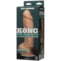 The Realistic Kong Incl Suction Cup