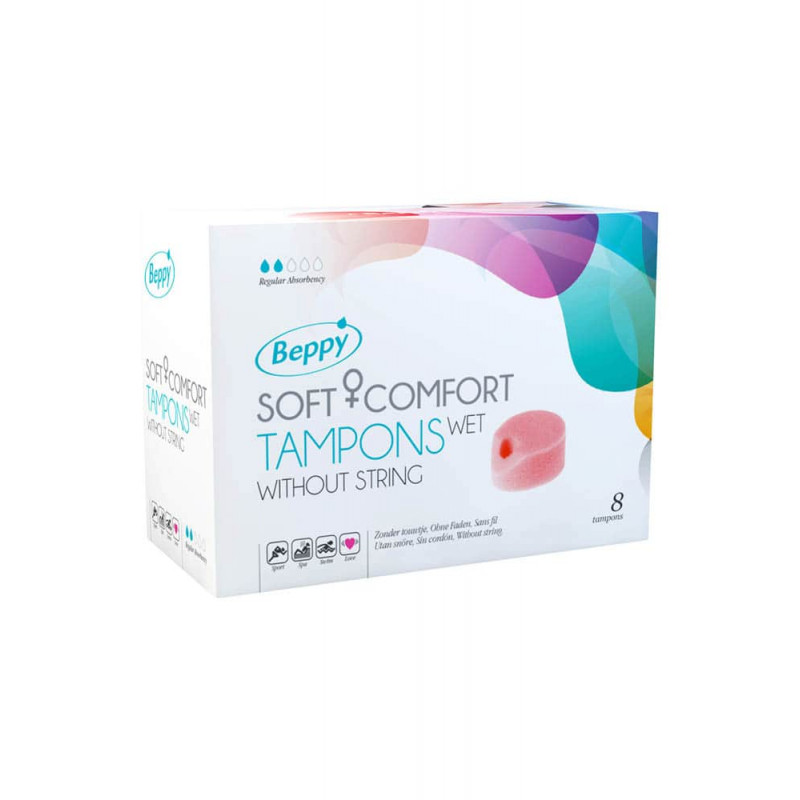 Beppy Tampons Wet 8 Pack