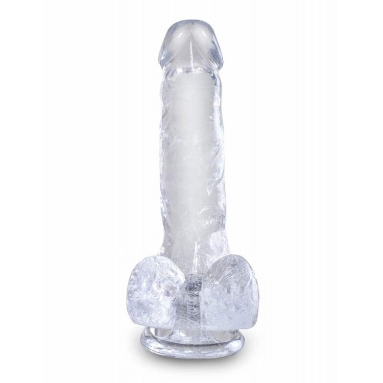 King Cock Clear /w Balls 7 Inch