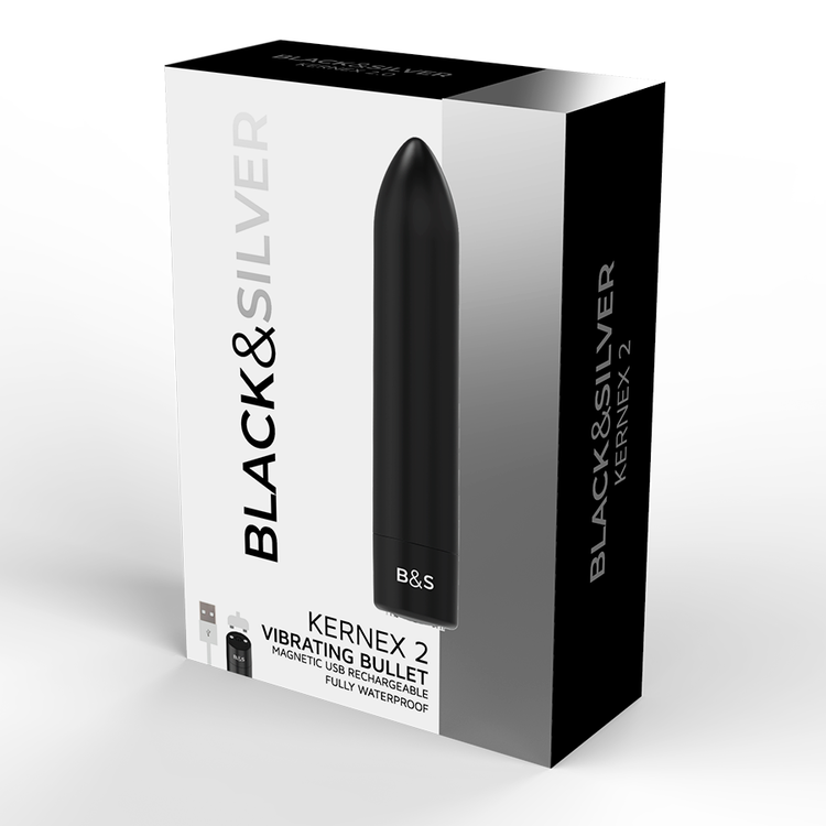 Black&Silver Bullet Vibrating Kernex 2