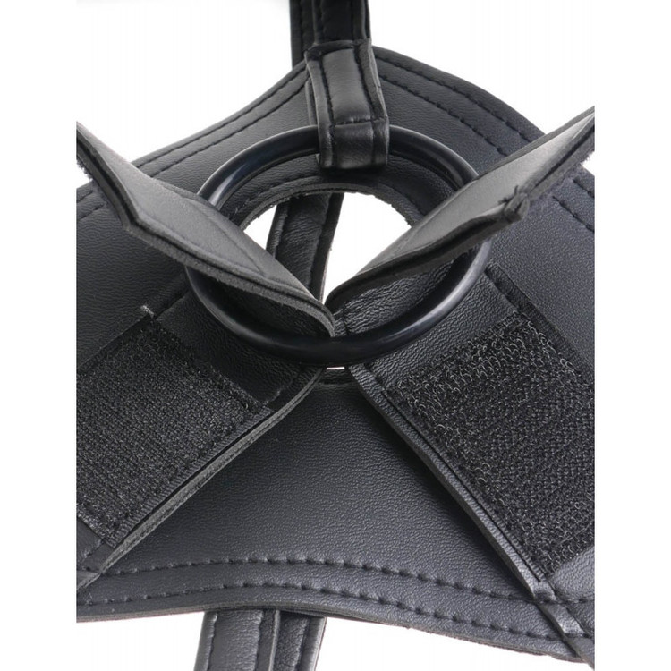 King Cock Strap-On Harness /w 7 Inch Cock