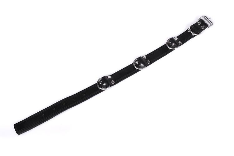 Deluxe Bondage Collar - Black