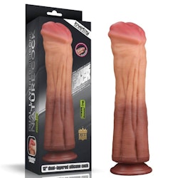 Lovetoy Dual Layered Silicone Cock 12 Inch