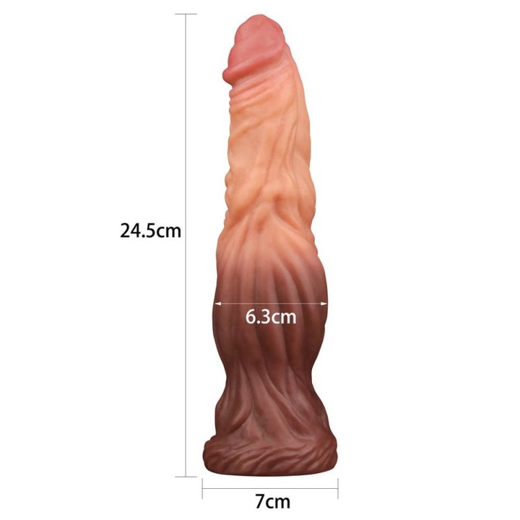 Lovetoy Dual Layered Silicone Cock 9.5 Inch
