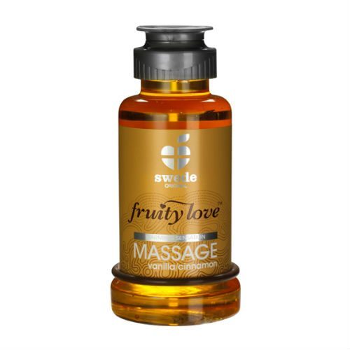 Swede Fruity Love Massage Oil - Vanilla / Cinnamon