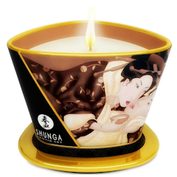 Shunga Massage Candle - Excitation Intoxicating Chocolate