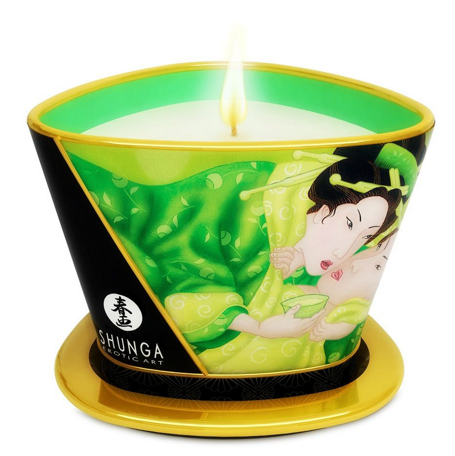 Shunga Massage Candle - Zenitude Exotic Green Tea