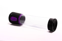 Penis Pump - Power Up Vibrating - Purple